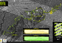 ruta carrera nike we run mexico 21K 10K 2014