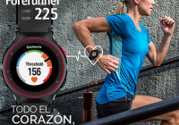 garmin forerunner 225 FC muñeca ritmo cardiaco GPS reloj