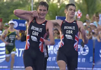 hermanos brownlee campeonato mundial ITU cozumel resultados video