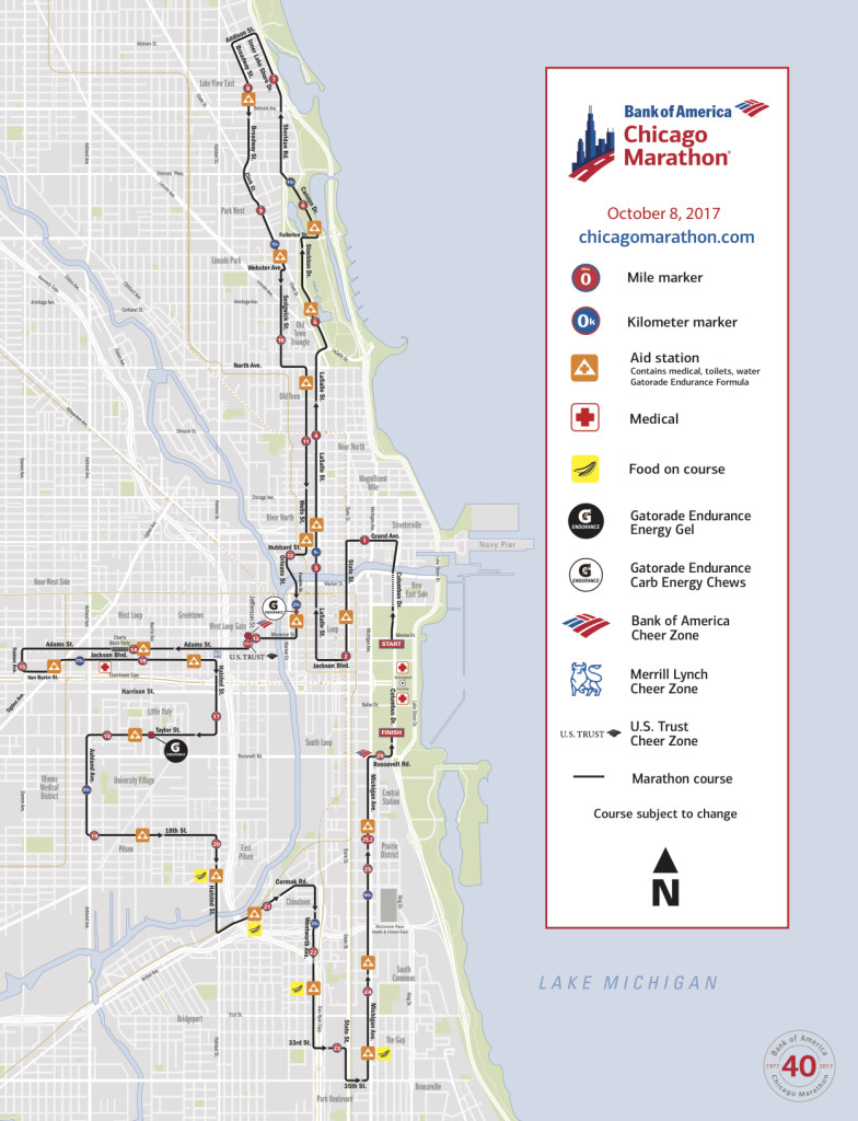 ruta del maraton de chicago 2017 corredores mexicanos runmx