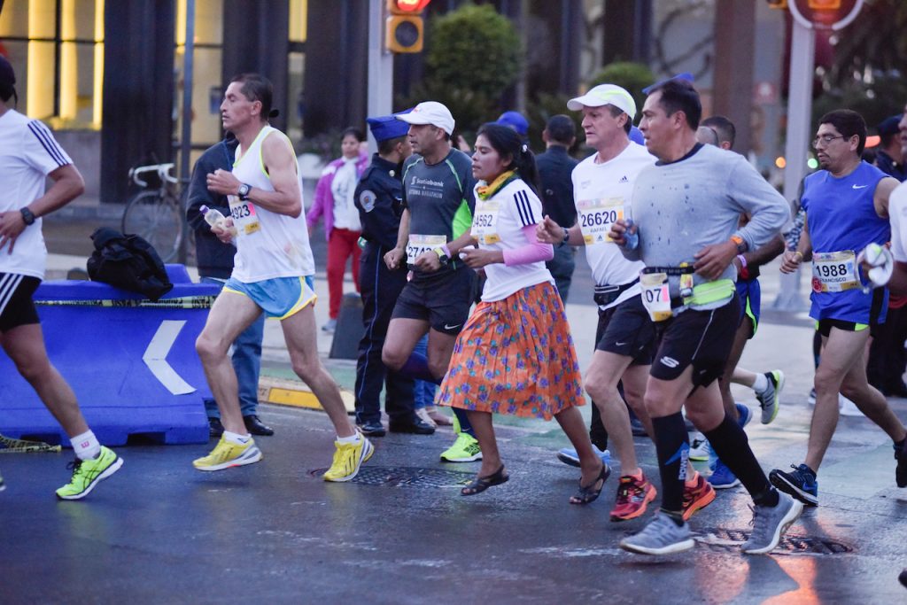 Lorena Ramirez tarahumara Maraton Ciudad de Mexico CDMX 2018