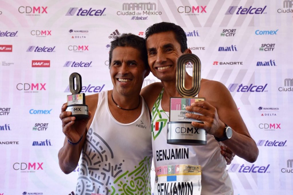 Benjamin Paredes German Silva La Revancha Maraton Ciudad de México