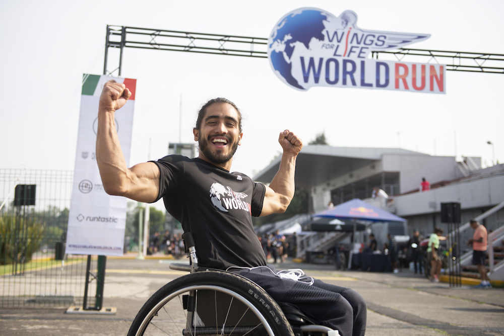 Arly Velazquez Wings for Life World Run Mexico