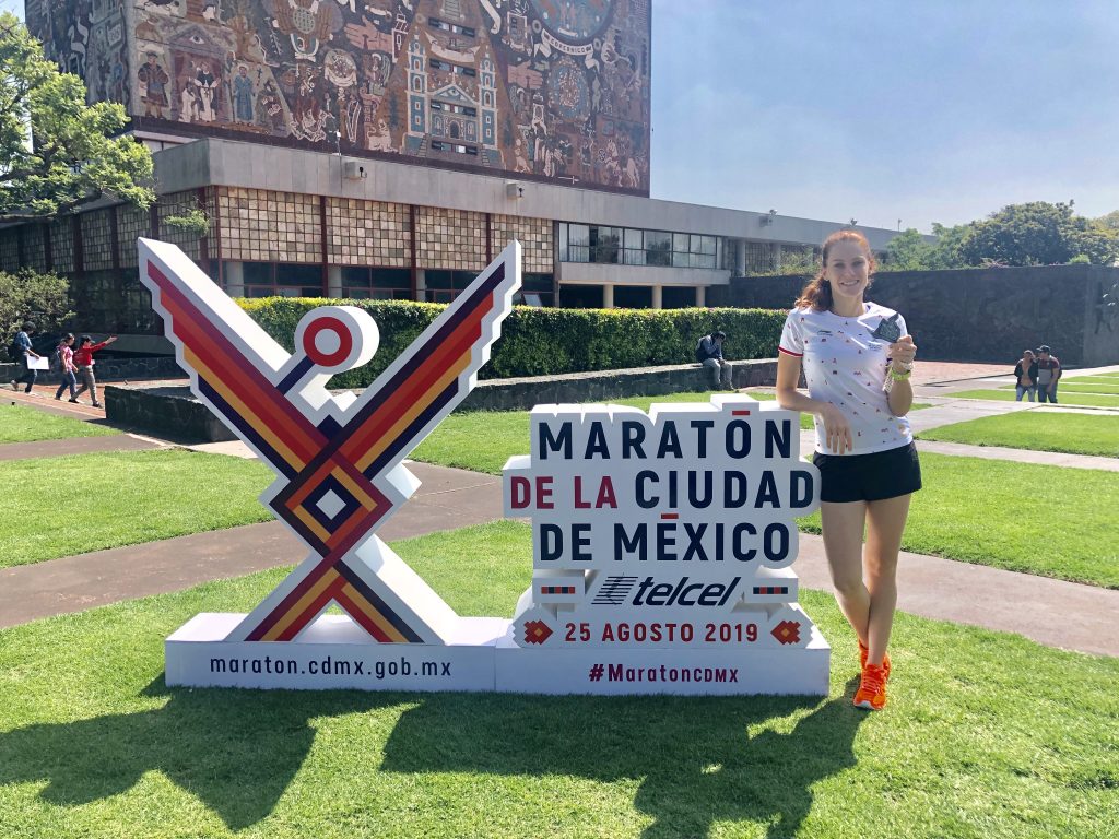 Sofia Berwig Maraton Ciudad de México 2019