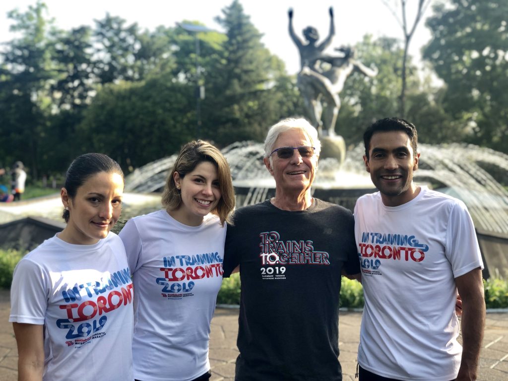 araiz arreola, andrea marti, alan brookes, juan luis barrios, toronto maraton 2019