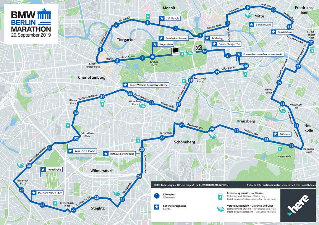 ruta maraton berlin 2019
