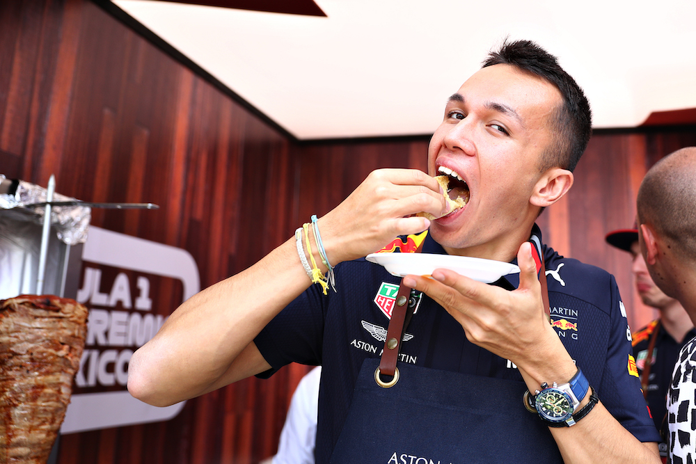 alex albon gran premio mexico red bull